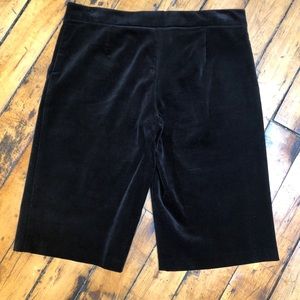 Poleci Anthropologie velvet shorts
